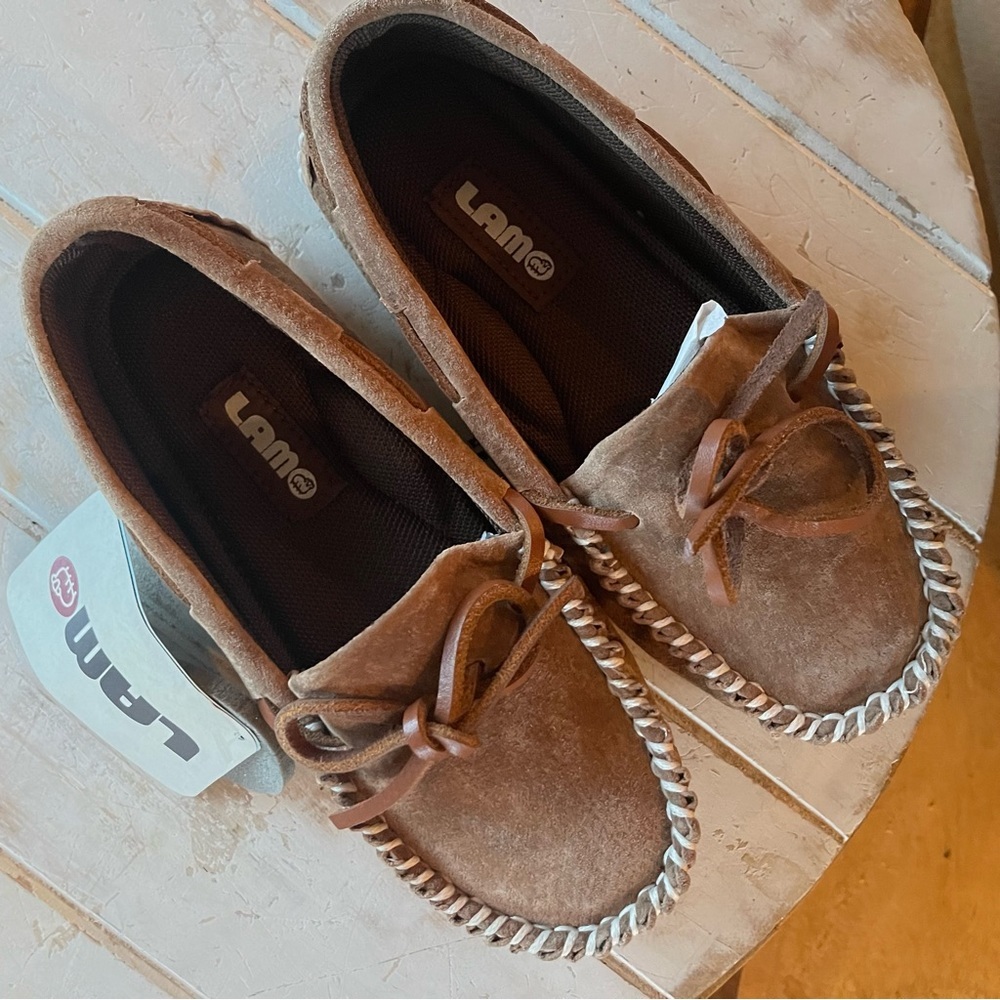 LAM The Kid’s Moc Faux Fur Slippers
